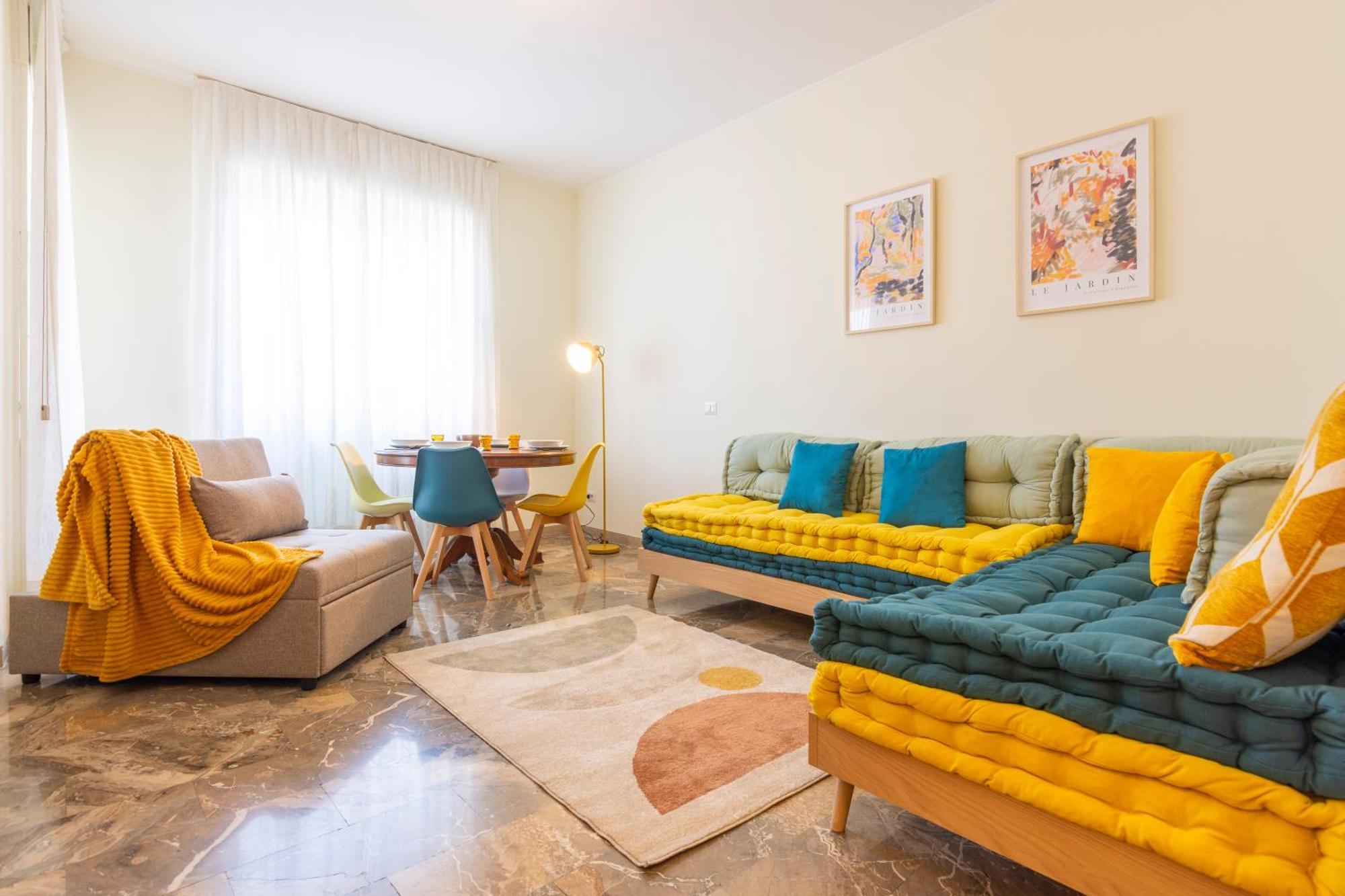 Ospitali - Casa Giuliana, Ampio Trilocale Per Famiglie E Box * Mailand